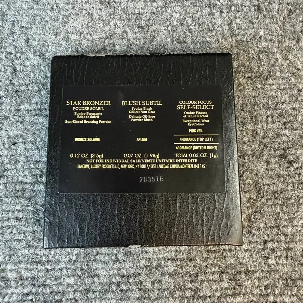 Lancome Makeup Palette